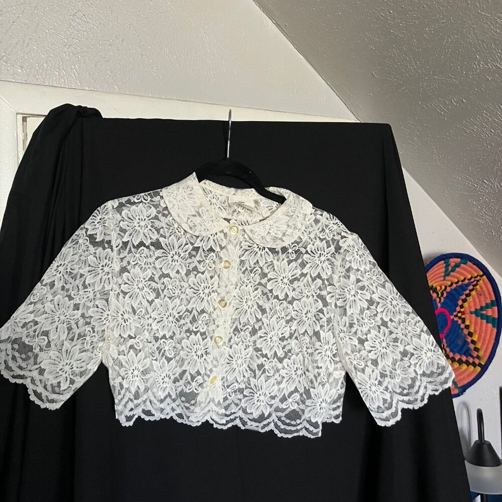 Vintage Lace Blouse